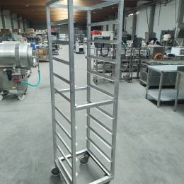Mobile alu rack 